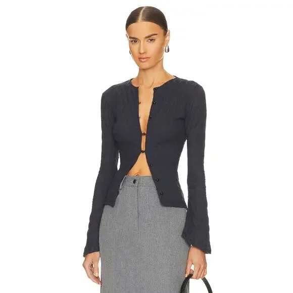Musier Paris | Tops | Musier Paris Alienor Knit Top Argyle